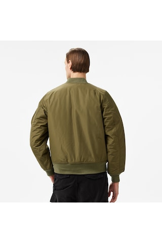Alpha Industrıes Alpha Industries Reversible Onion Quilted Ma-1 Flight Unisex Yeşil Ceket