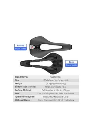 Dancemonkey Konforlu Bisiklet Seçimi - Ergonomik Tasarım, Havalandırmalı, Pvc Yüzey, 3 Renk Siyah/ Siyah