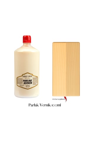 Parlak Vernik 1000ml - Ahşap, Taş Tozu, Hobi, Dıy Parlak Vernik1000