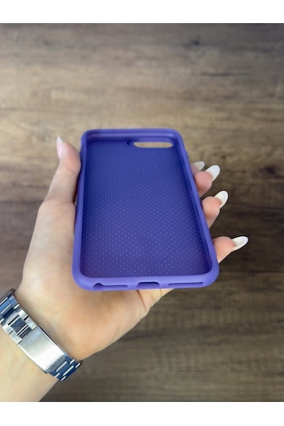 Apple Uyumlu iPhone 6/7/8 Plus Silikon Kılıf Xfab Mor