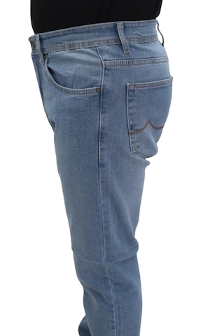 Hacker Jeans Hacker Dmctekstil Erkek 1010 Yüksek Bel Normal Kesim Boru Paça Jean Pantolon Açık Mavi