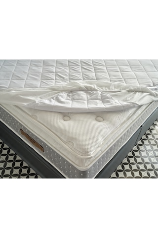 Doqu Home Comfyline Façalı Alez 180x200cm Beyaz