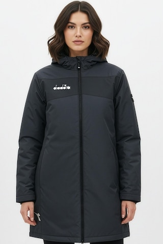 Diadora Alto Anorak Uzun Mont Antrasit