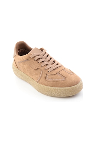 Bambi Vizon Süet Kadın Sneaker K01791074372