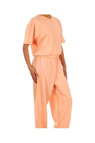 Caretex BH30A Sırt-Bacak Fermuarlı Alzheimer Kadın Hasta Tulumu