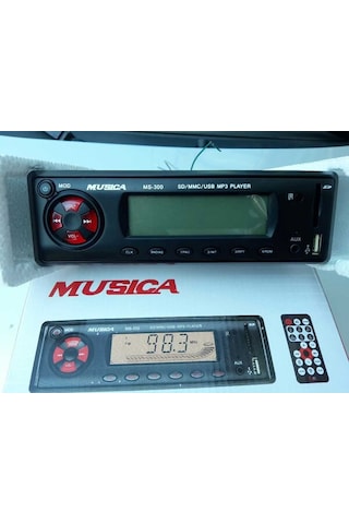 Musica Ms-300 Sd Kart Ve Usb Girişli Oto Teyp 25Wx4