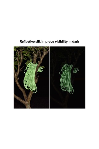 Tenfowee 4mm Göstergeleyici Kamp Çadırı Şemsiyesi Teli, 50m Uzunlukta, Karanlıkta Yüksek Görünürlük, Polipropilen Malzeme Çok Renkli