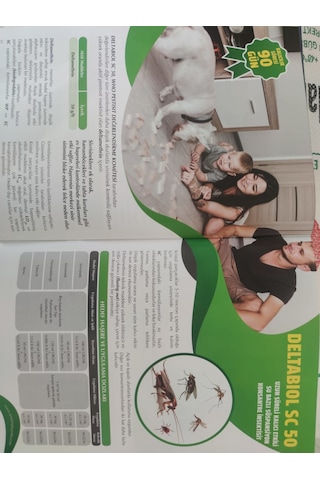 Deltabiol 50 Sc Uzun Etkili Haşere İlacı 50 ML