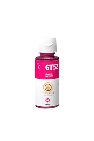 Hp Uyumlu Gt53xl Siyah + Gt52 Renkli 4'lü Mürekkep Seti Black, Cyan, Magenta, Yellow - Smart Tank Ve Ink Tank Tam Uyumlu