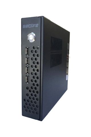 Seclife MP-412 i3-4130 8 GB 256 GB SSD Free Dos Siyah Mini Pc