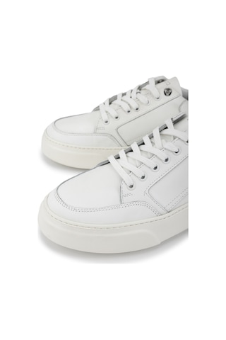 Tamer Tanca Erkek Hakiki Deri Beyaz Met Sneakers & Spor Ayakkabı 1212 2510 Erk Ayk Y26 Beyaz Met