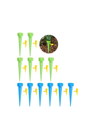 Ximistore9 Otomatik Bitki Sulama Sistemi - Ayarlanabilir Damlama Hızı İle 12'li Set Rastgele Renk