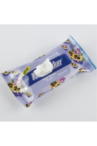 Freshmaker Islak Cem Mendil - Alkolsüz Ve Ph Dengelenmiş - Çiçeksi Kokular - 15 Adetlik 5 Paket 5'li Set