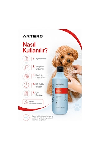 Scarlet Poodle Irkına Özel Renk Arttırıcı Şampuan 300 Ml
