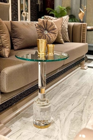 Dulda Akrilik Eva Sehpa Şeffaf