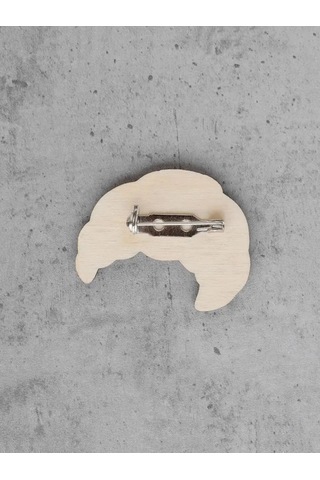 Wood Accessories Brosş Fiyonk 168986795 Turuncu