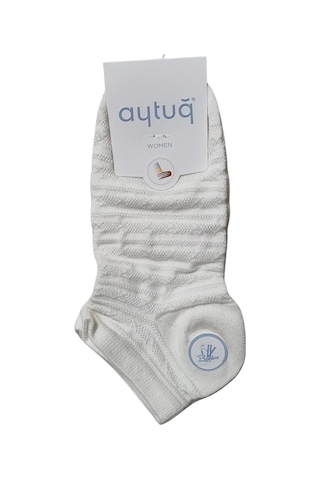 Moda Dua Aytuğ 34287 Kadın Bambu Patik Çorap Çok Renkli