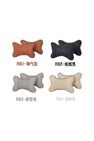 Dancemonkey Çift Amaçlı Araç Baş Destek Yastığı - Nefes Alabilir Boyun Desteği