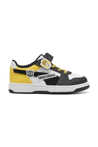 407760-01 Puma Rebound Slam Transformers Ac Ps Çocuk Spor Ayakkabı Siyah 407760-01 Siyah - Sarı