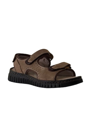 Forelli 38506 Arya-g Kum Kadın Comfort Deri Sandalet