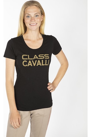 ROBERTO CAVALLI  Kadın T'shirt RRC6002L Siyah