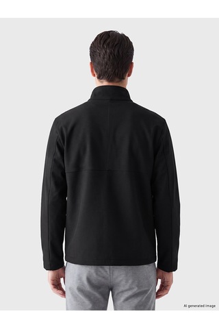 Lcwaıkıkı Classic Siyah Regular Fit Dik Yaka Erkek Ceket