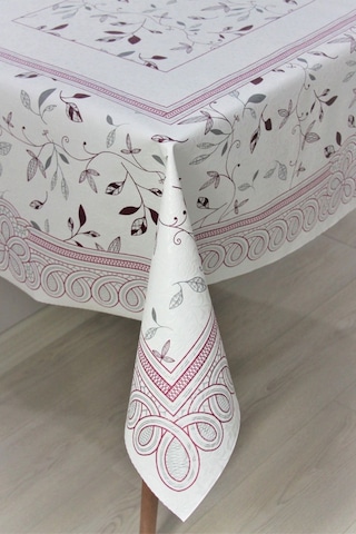 Dora Astarlı Silinebilir Pvc 120x160 Hazır Muşamba Masa Örtüsü - Yapraklı-220-3 001