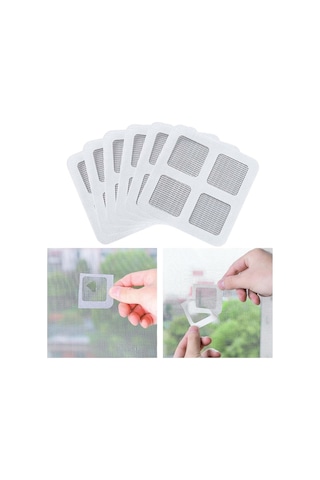 10 Adet 10cm Sineklik Tamir Bantı Sineklik Yaması Kendin Yapışkanlı Banyo Gider Süzgeci