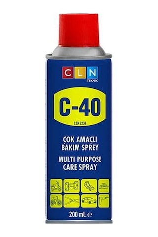 Caldini C40 Çok Amaçlı Bakım Pas Sökücü Spreyi Yağlayıcı 200 ML