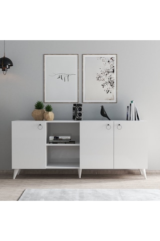 Tanmob Buse Konsol Beyaz - Ksl0301