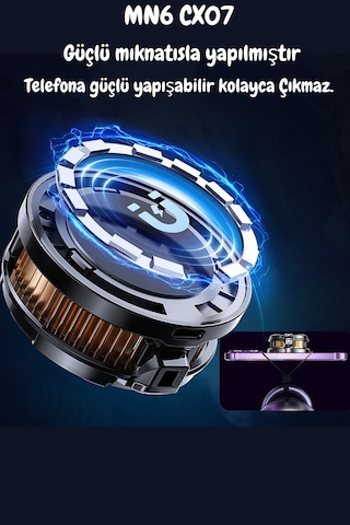 Cx07telefon Soğutucu Fan/15w Power Radyatörlü/tablet Soğutucu Fan