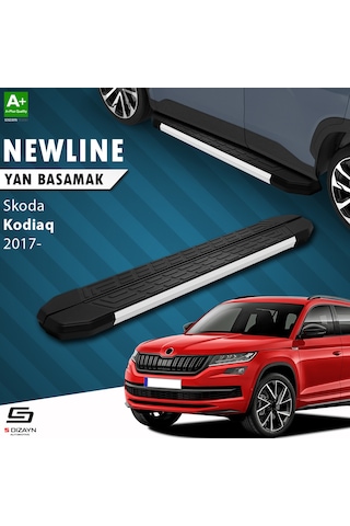 S-dizayn Skoda Kodiaq Newline Aluminyum Yan Basamak 193 Cm 2017 Ü