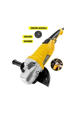 Anadolu Strong ANS1099 1800W Profesyonel Spiral Taşlama Makinesi 180 MM