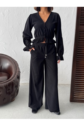 Verymoda Fitilikadife Pantolon F1996 Siyah