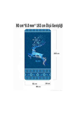 Tusi Yoga Matı Ve Pilates Minderi Geyik Desen