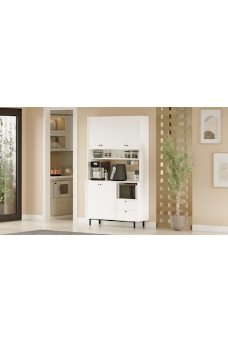 Robin Home Lounge Kahve Köşesi Çok Amaçlı Dolap Mutfak Dolabı Bey