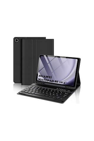 Huawei Matepad Se 10.4'' Bluetooth Özellikli Standlı Kalem Bölmeli Klavyeli Kılıf