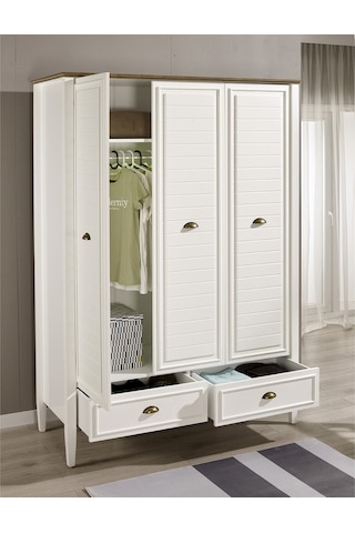 Meltem Kids Joy Genç Odası Üç Kapılı Dolap