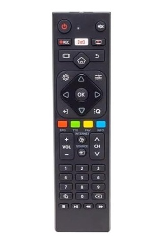 Axen Hı-level Live Tv Tuşlu Lcd Kumanda Sx0187-b Lcd Led Televizyon Kumandası
