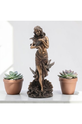 Dekoratif Afrodit Biblo Wise Veronese Antik Yunan Mitolojisi Poliresin Obje 28 Cm .