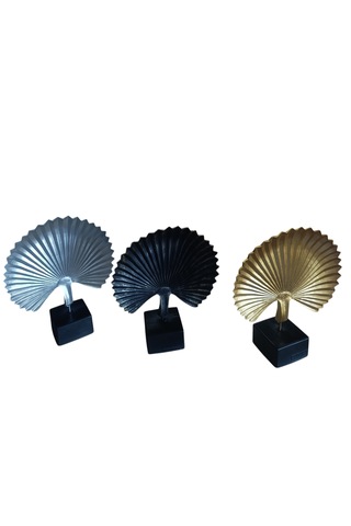 Kırılmaz Polyester,midye Kabuğu Desenli Biblo