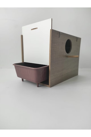 Büyük Boy Sultan Yuvalık Folluklu 29 x 22 x 19 CM Çift Açılır Mdf Yuva