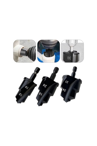 Xurunkeji Parça Ppr Su Borusu Genişletme Matkabı Havşa Ucu Sıhhi Tesisat Delme Aleti Altıgen Şaft Delik Açıcı 20/25/32mm