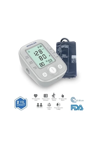 Wöhler Konuşan Üst Koldan Ölçer Dijital Tansiyon Aleti