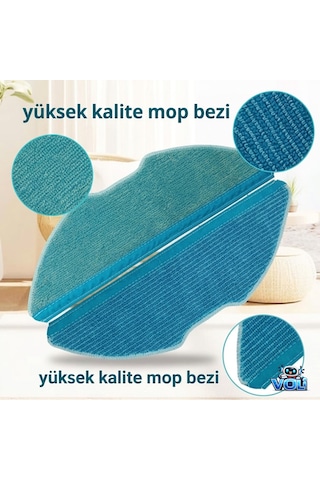 Philips 2000 Ve 3000 Serisi İçin Mop Bezi 1 Adet