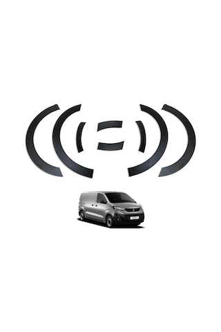 Peugeot Expert 3 Traveller Ferrous Çamurluk Koruma Dodik Seti 8 Parça 2017 Ve Üstü