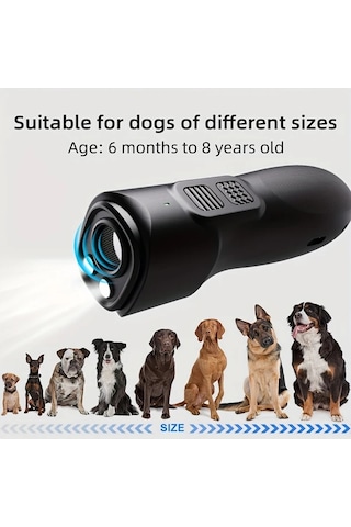 Willowhaven 2025 Portatif Ultrasonik Köpek Kovucu Usb Şarjlı Abs Malzeme Turuncu