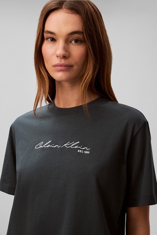 Calvin Klein Jeans Kadın Tişört Lv047f820g Mavi