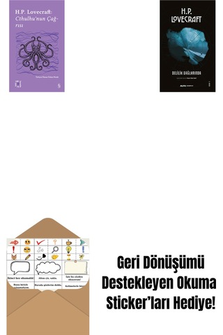 Everest Açıkhava 6 - Cthulhu Nun Çağrısı + Delilik Dağlarında + Okuma Sticker'ları