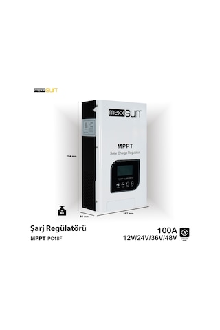 Pc18f 100a Mppt 12/24/48v
